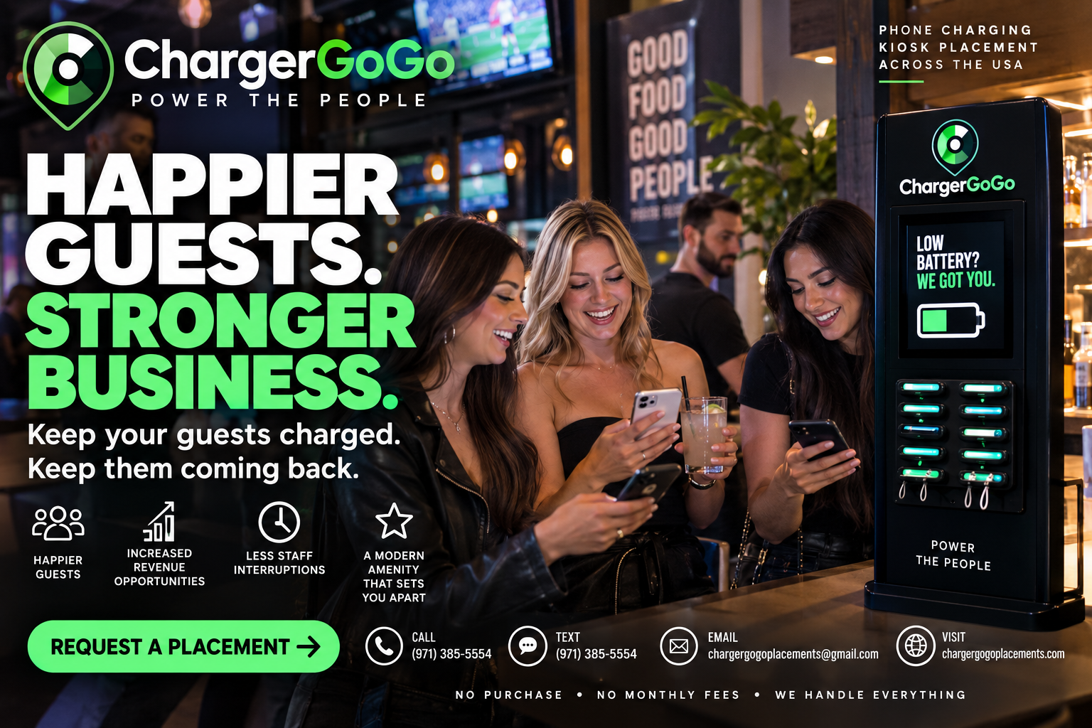 Why phone charging matters for Nashville bars restaurants hotels and entertainment venues